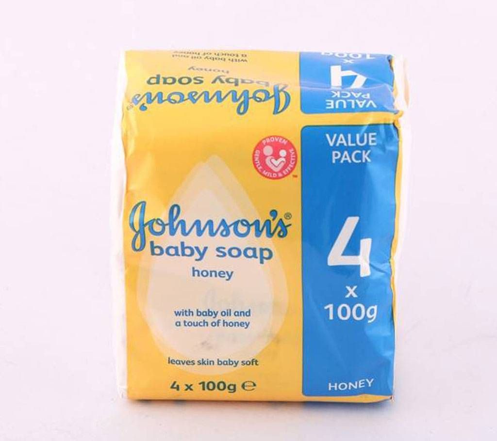 Johnson Baby Soap (4 Pack) Ireland