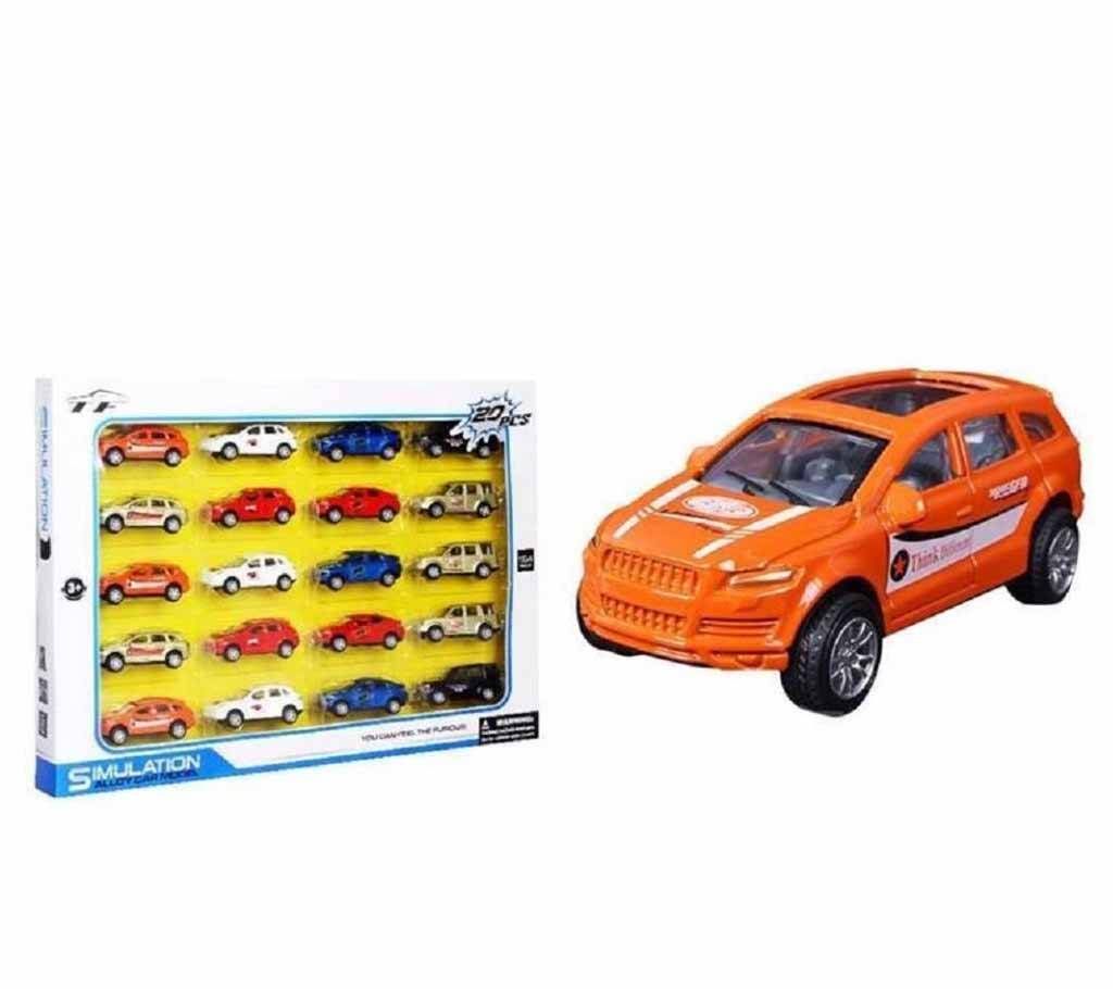 20 pc set car toy box for kids
