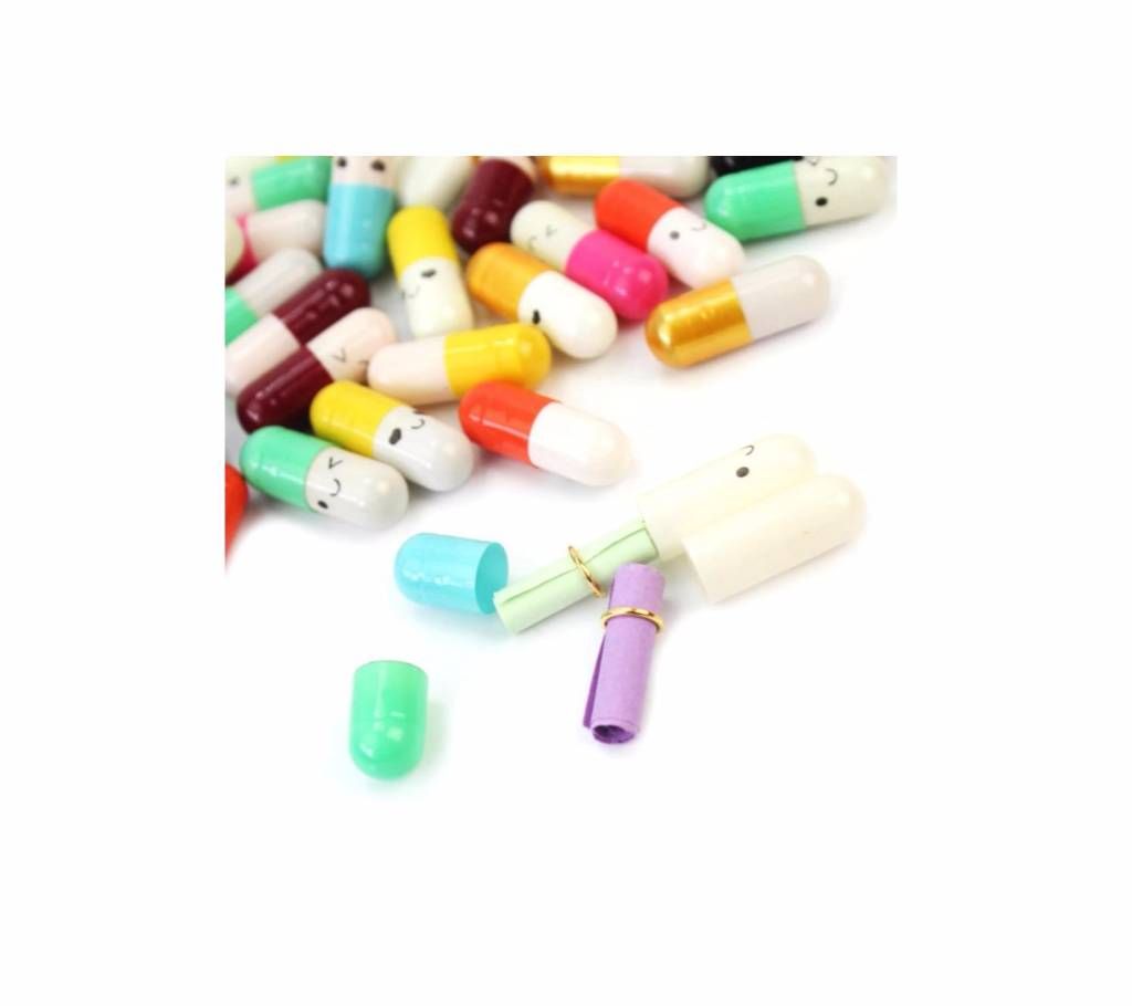25 pcs/pack Cute Mini Message Capsule
