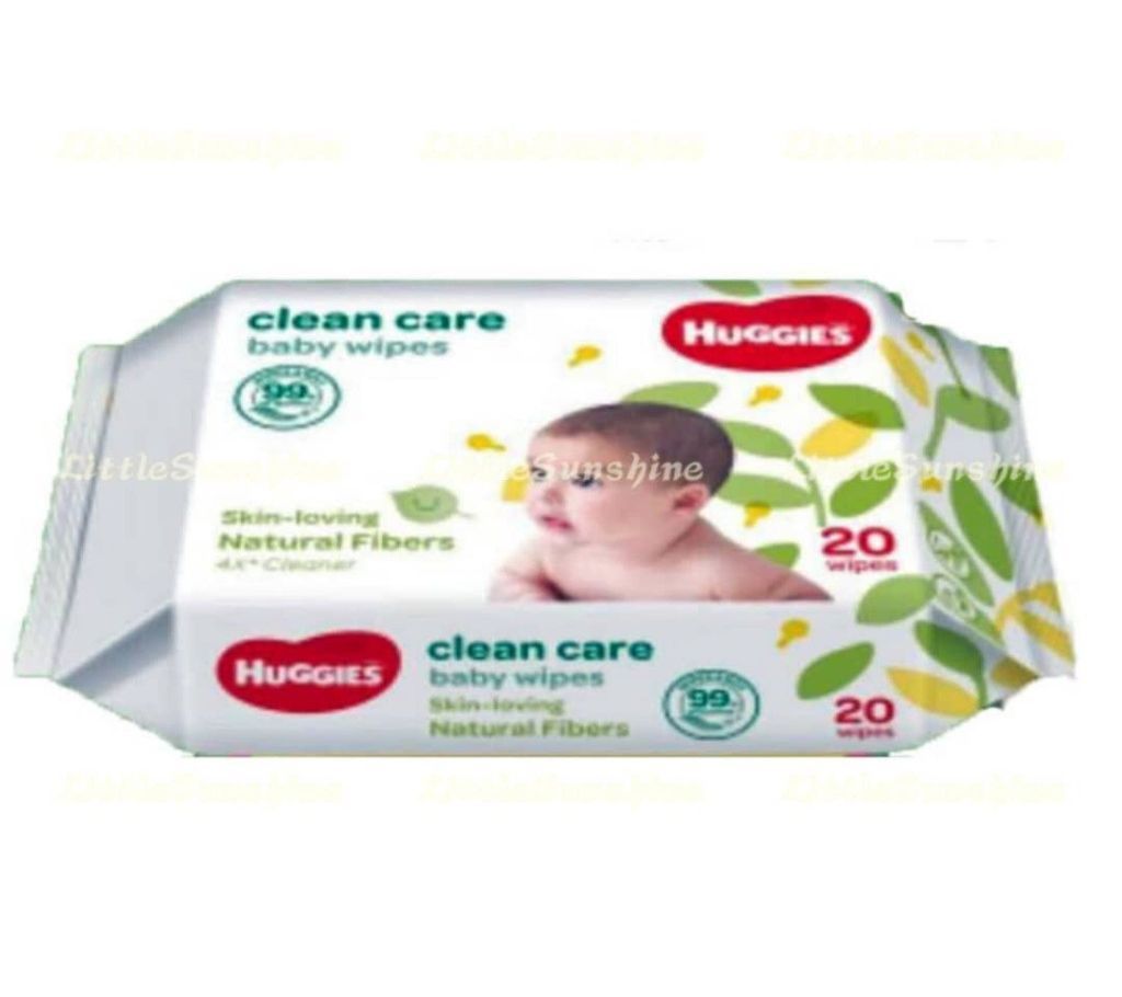 huggies clean care baby wipes