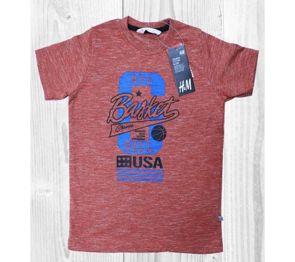 Cotton Boys Half Sleeve T-shirt