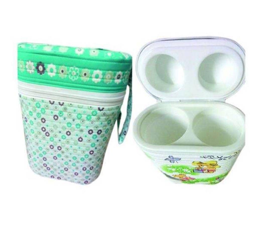 Double Feeder Warmer -Multicolour