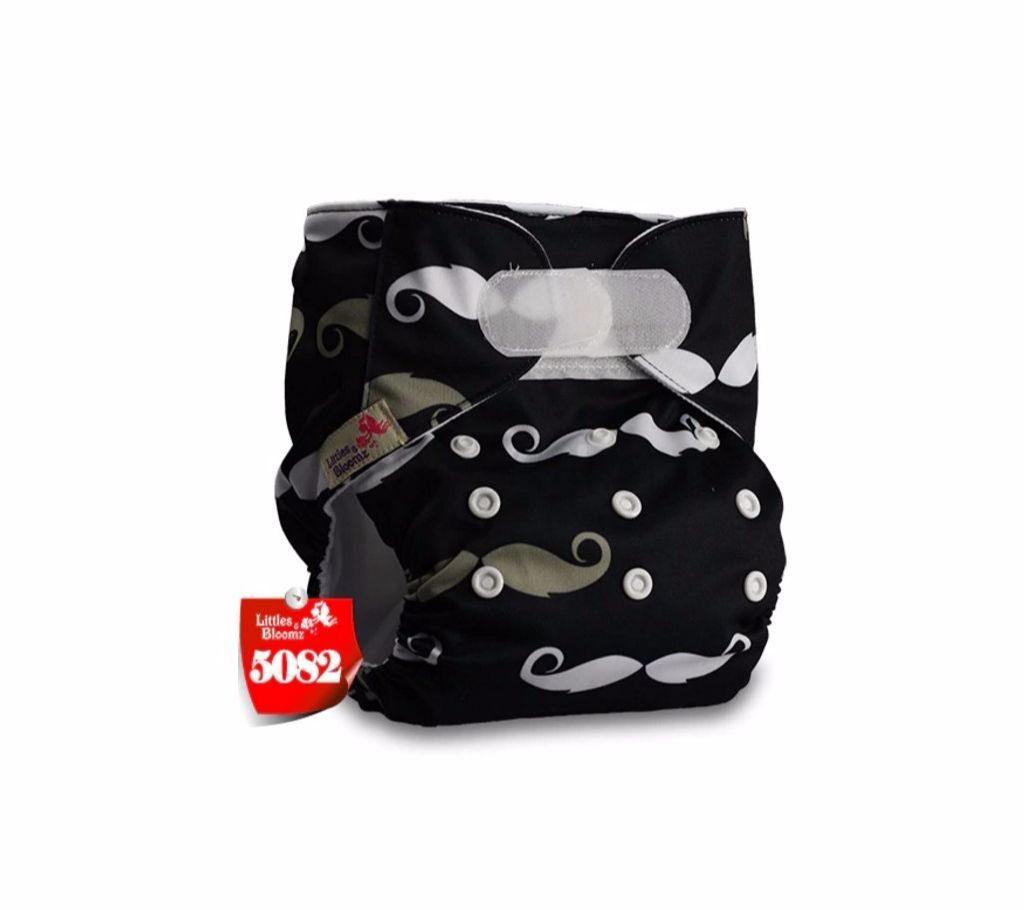 Baby Cute Washable Reusable STANDARD Hook-Loop Pocket  to Potty with 1 pad