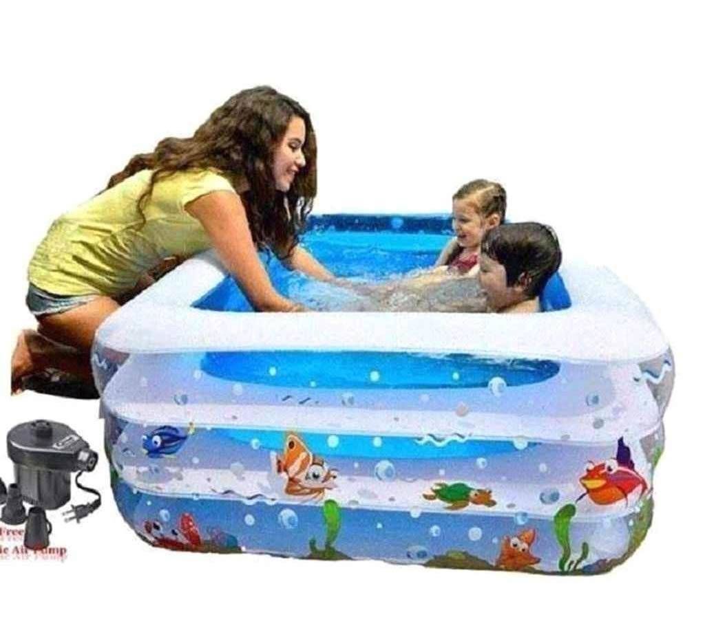 Original INFLATABLE BABY SWIMMING POOL with e-pump