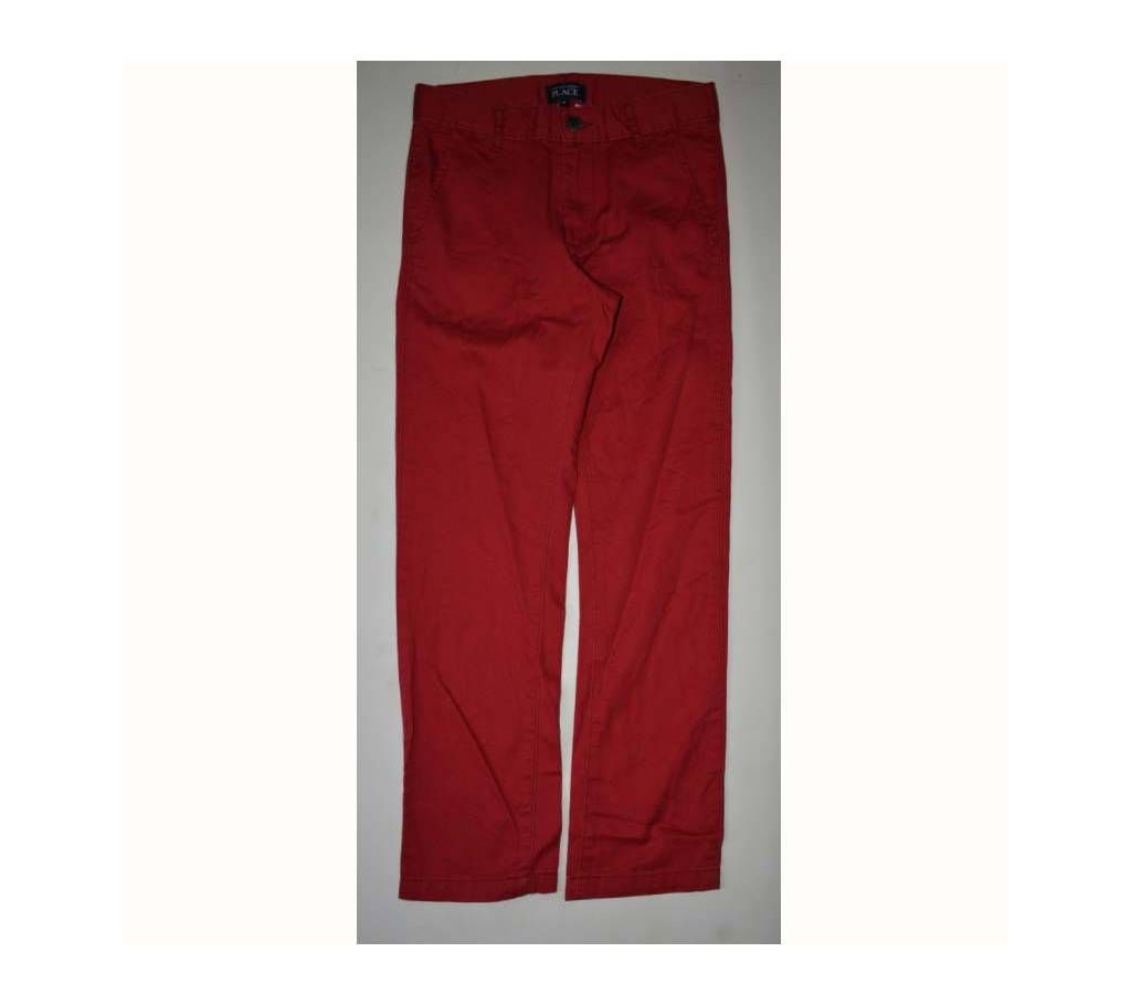 Boy's Twill Long Pant