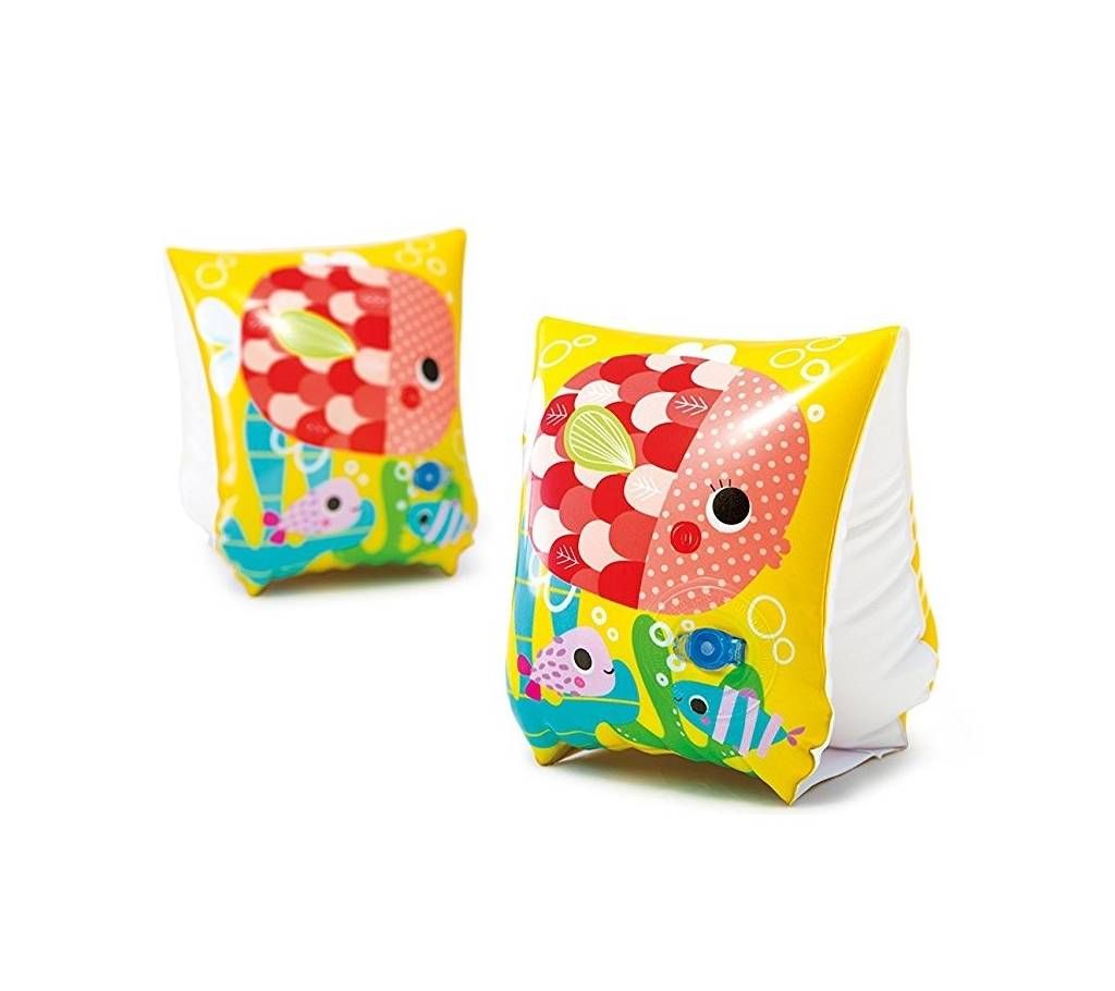 Intex Kids Swimming Inflatable Armbands Tube - Multi Color