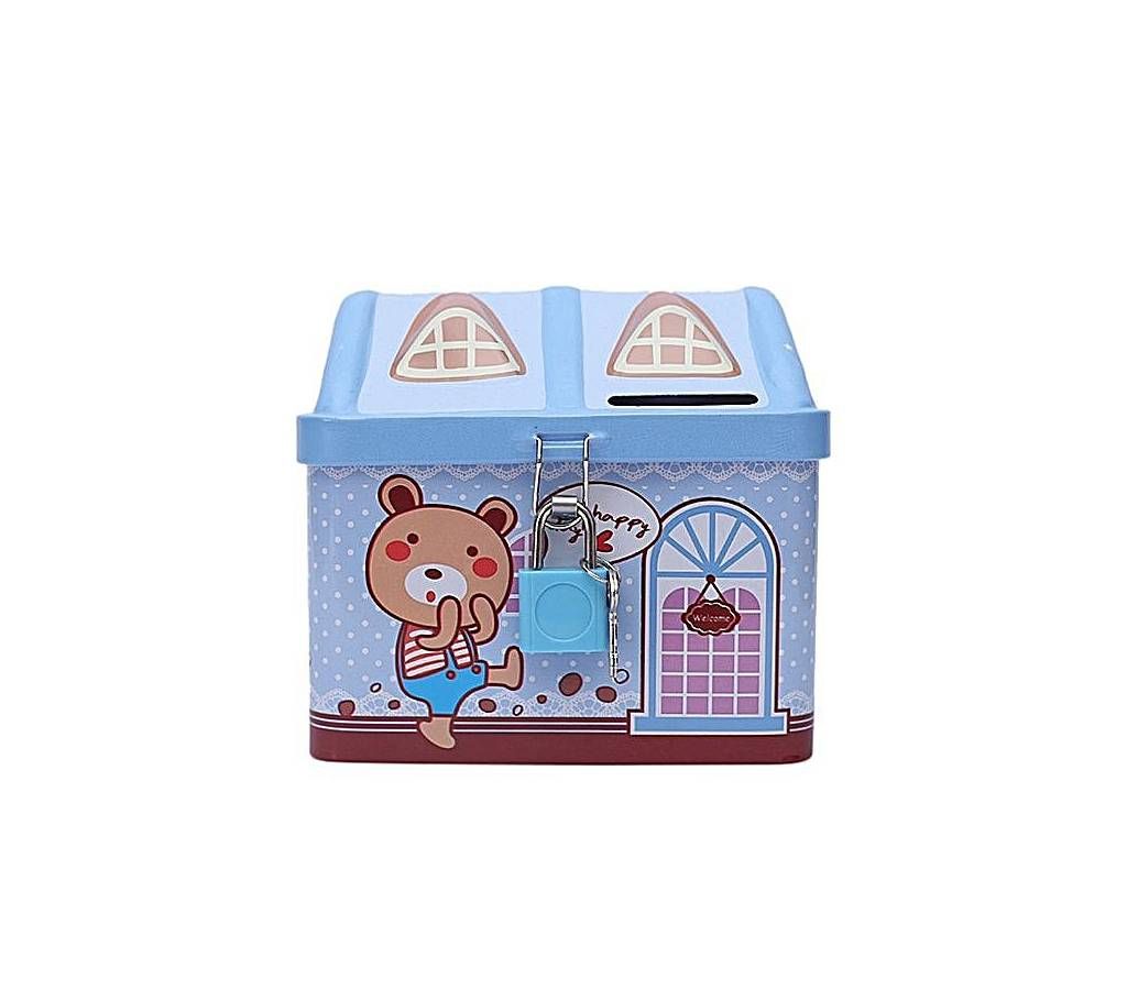 House Coin Box - Sky Blue