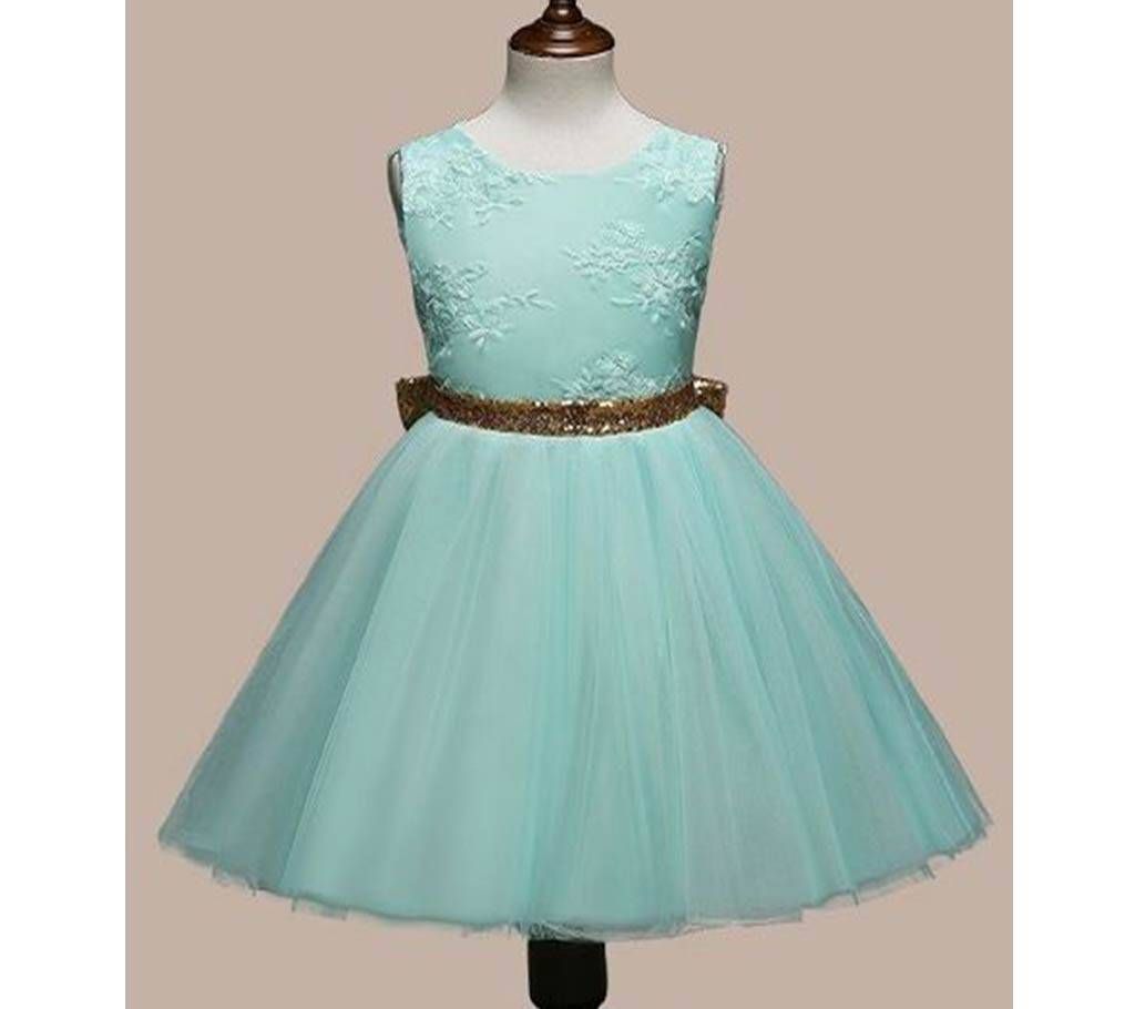 Baby Party Dress - Light Paste