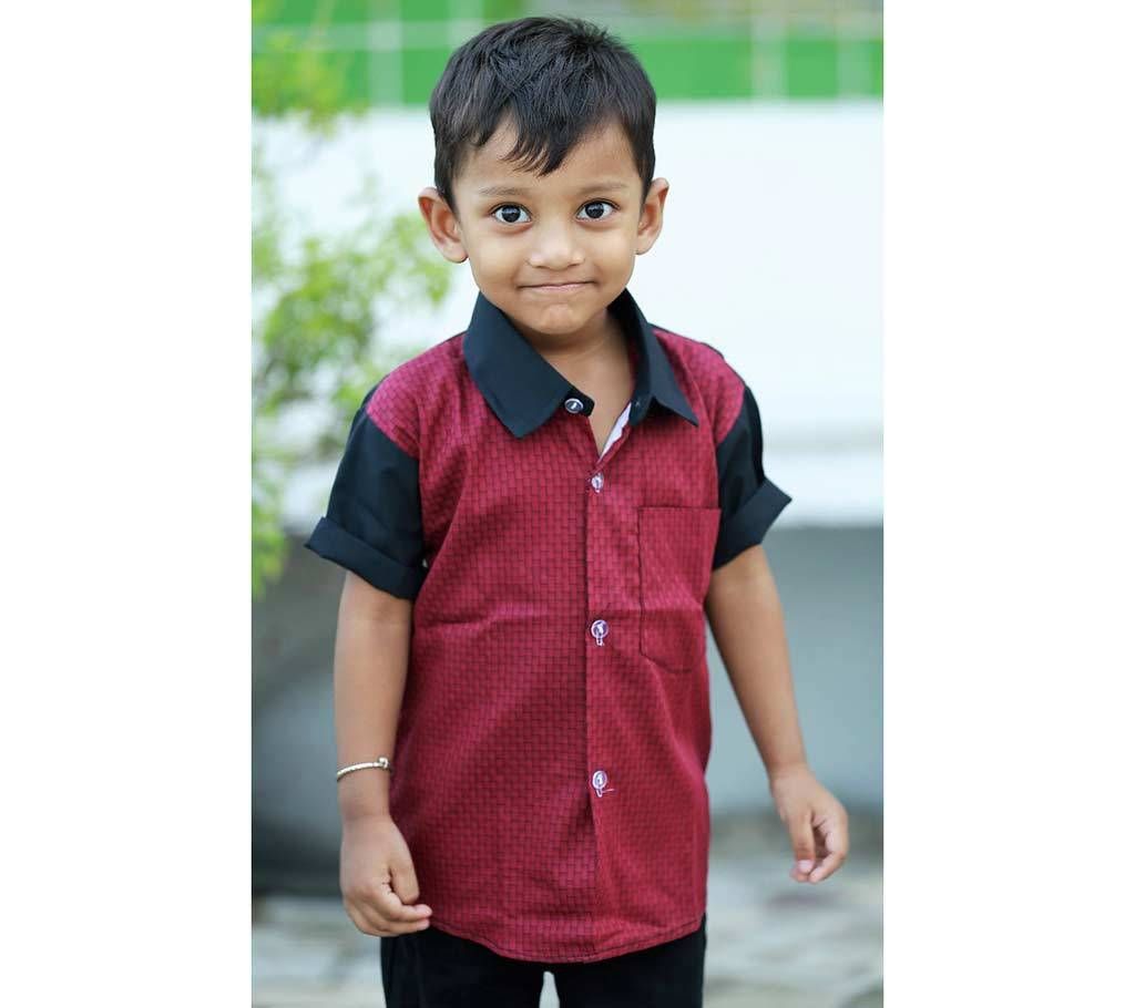 Casual half sleeve shirt for boys