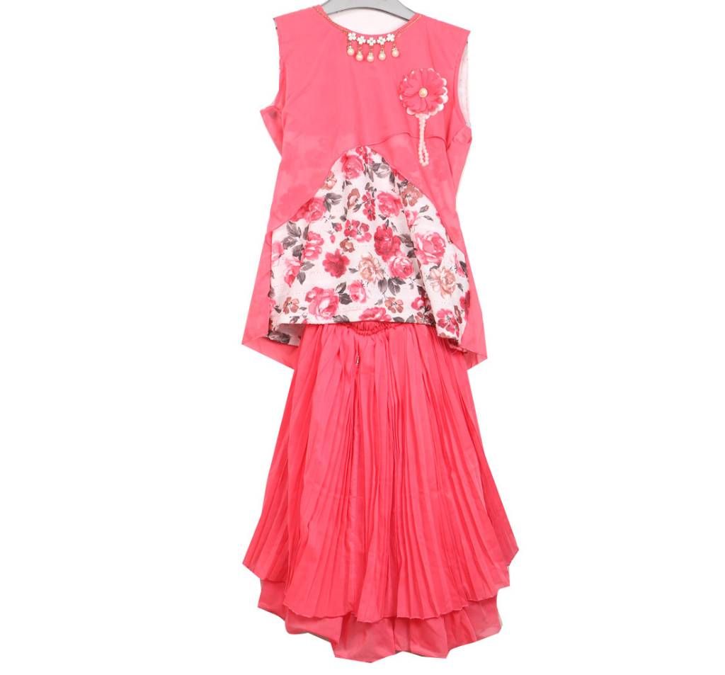 Indian georgette dress for girls 