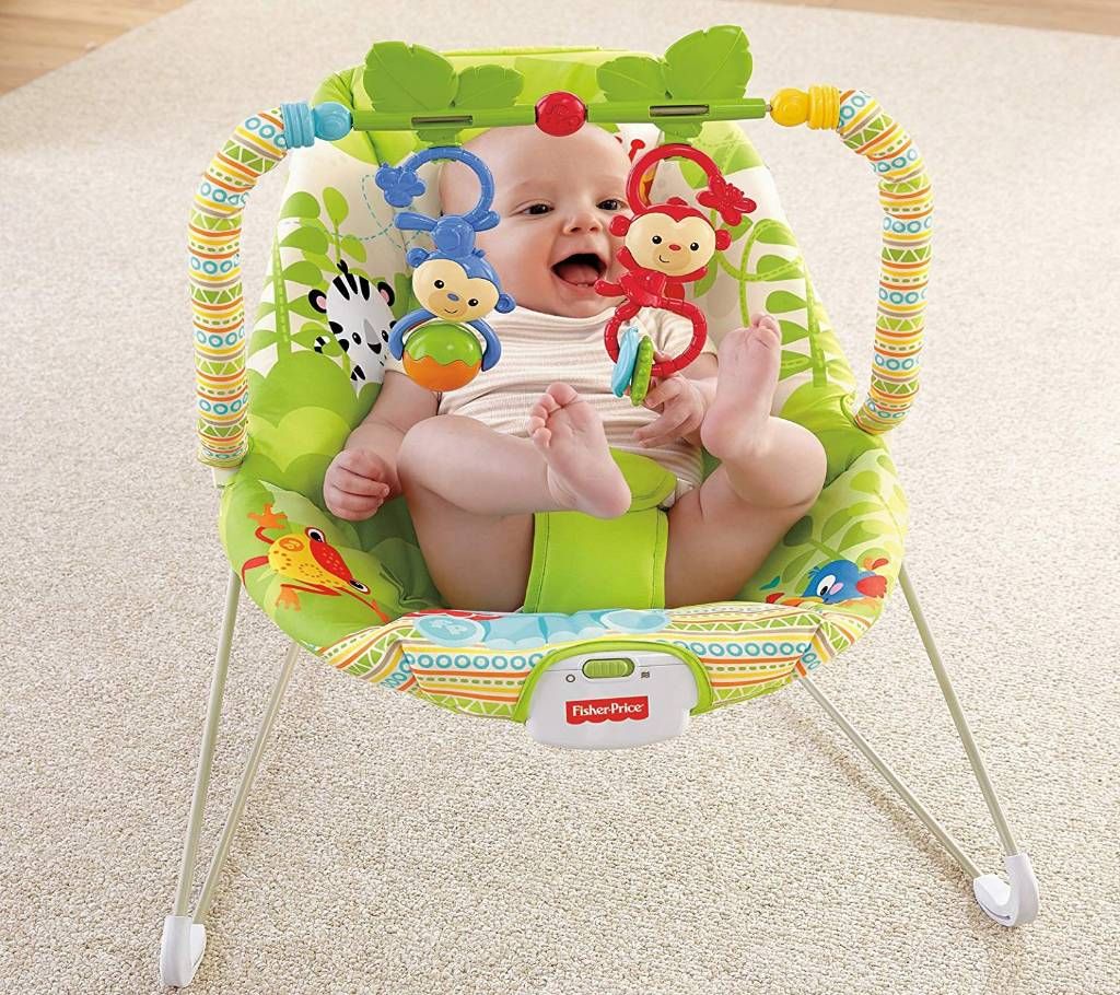 RAINFOREST FRIENDS BABY BOUNCER