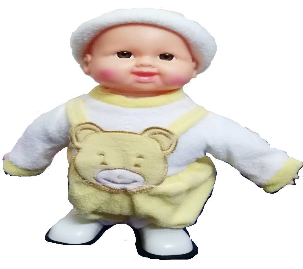 plastic battery operated doll