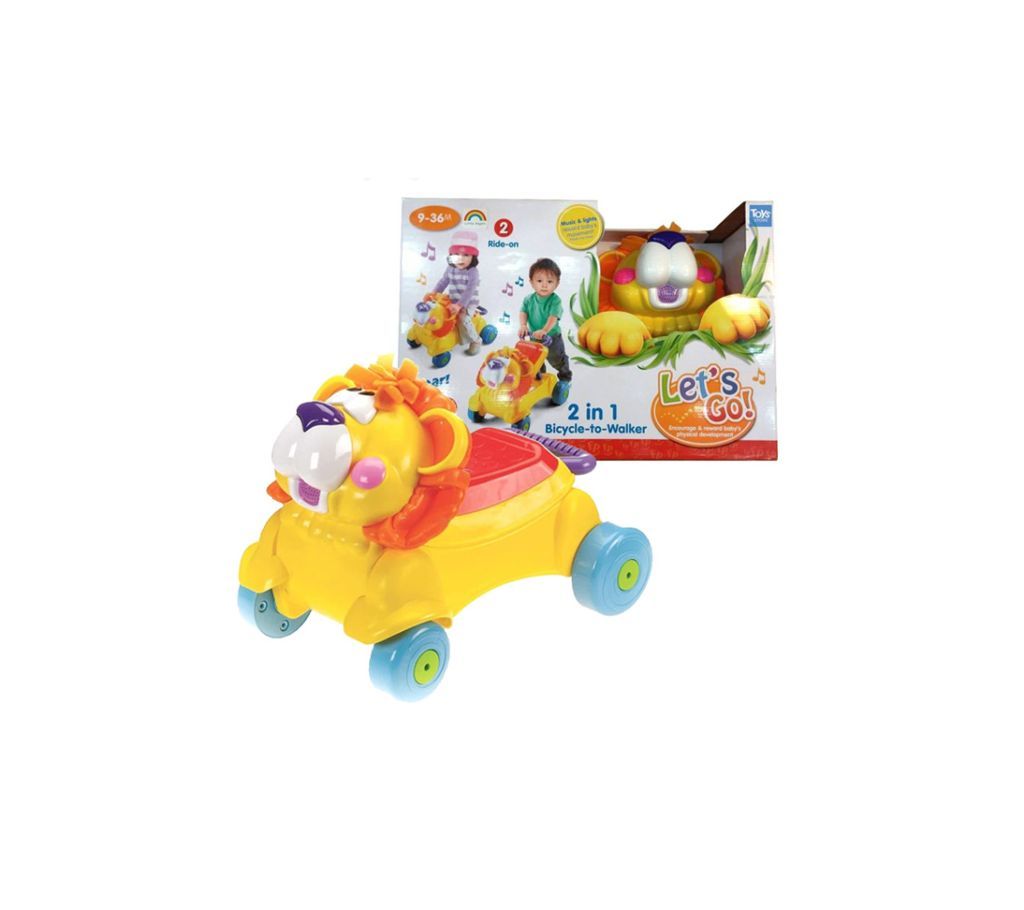 2 in 1 Bicycle-to-Walker
