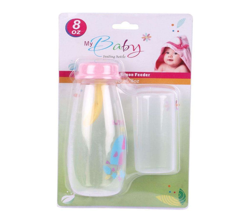 My Baby Weaning Bottle with Spoon 240m