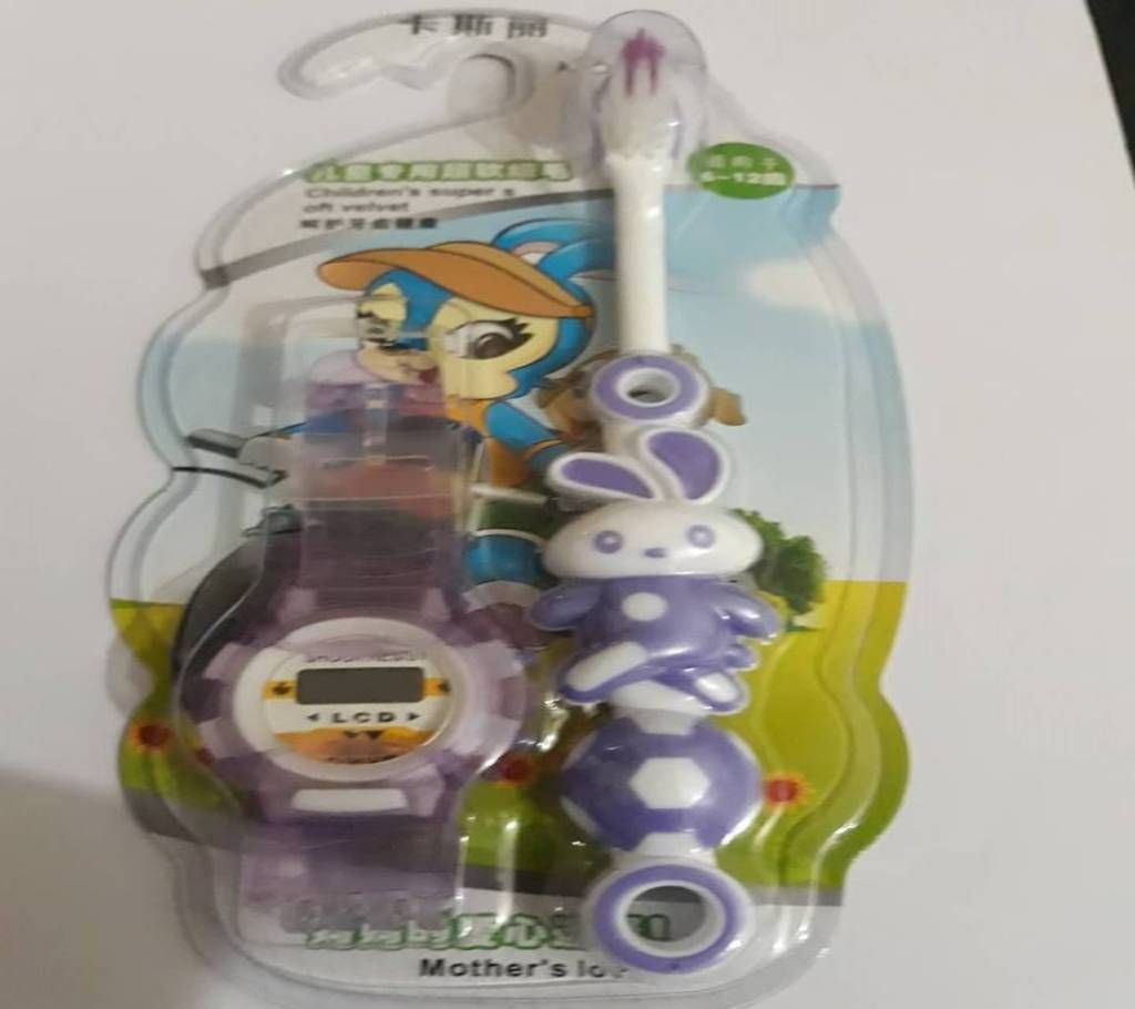 Baby Brush With Free Watch