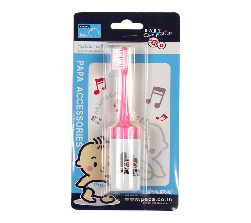 PAPA Pink Musical Toothbrush