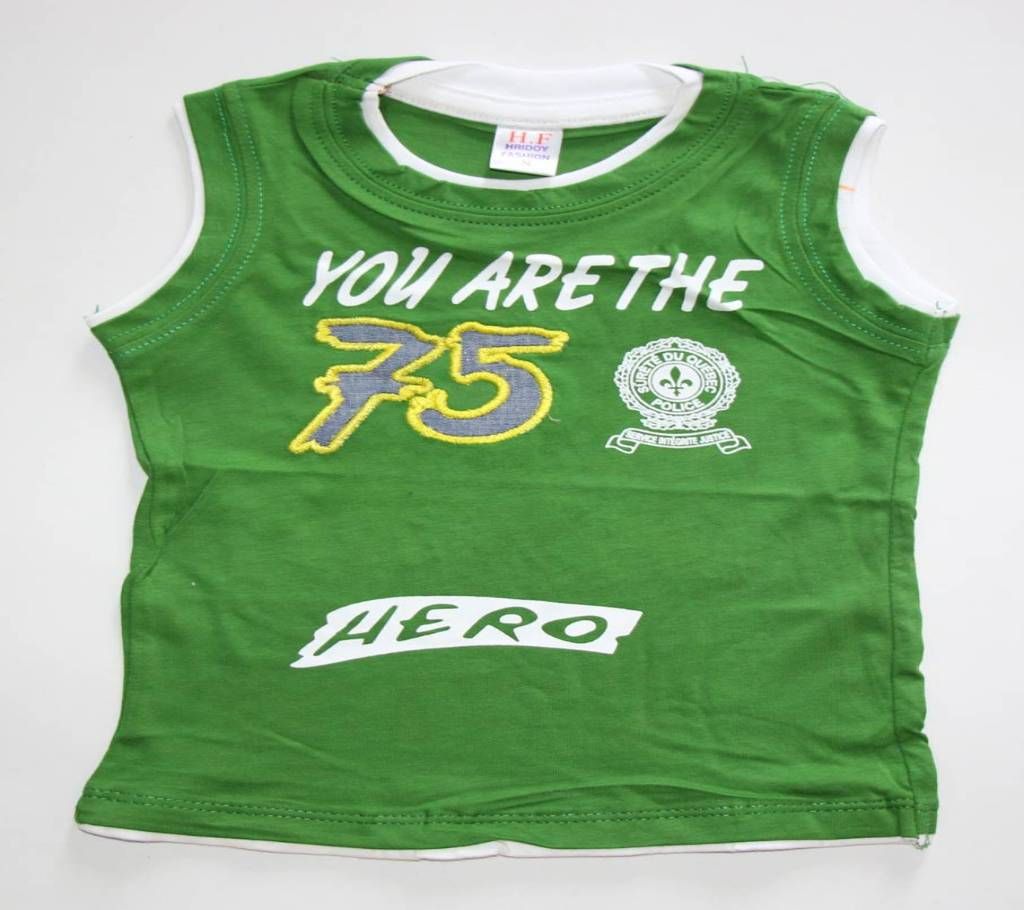 Green Soft Baby Boys Tshirt