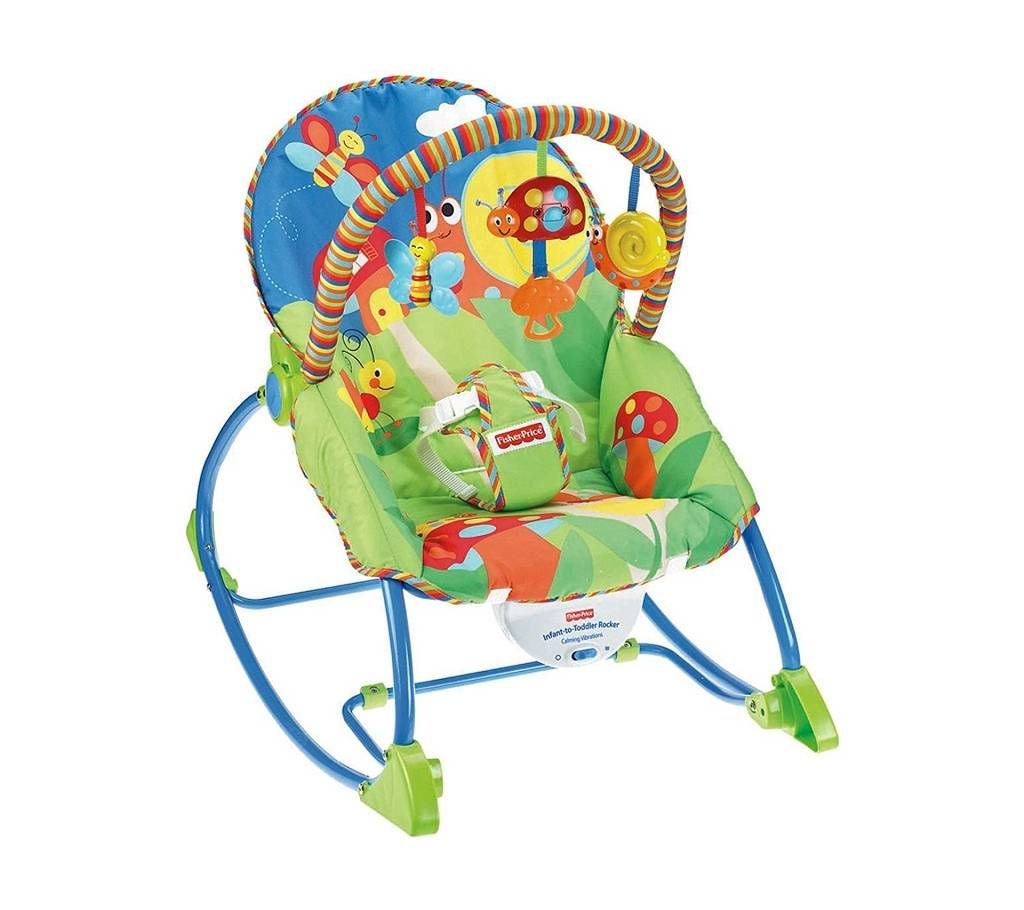 Ibaby Infant-to-Toddler Rocker, Bug Friends