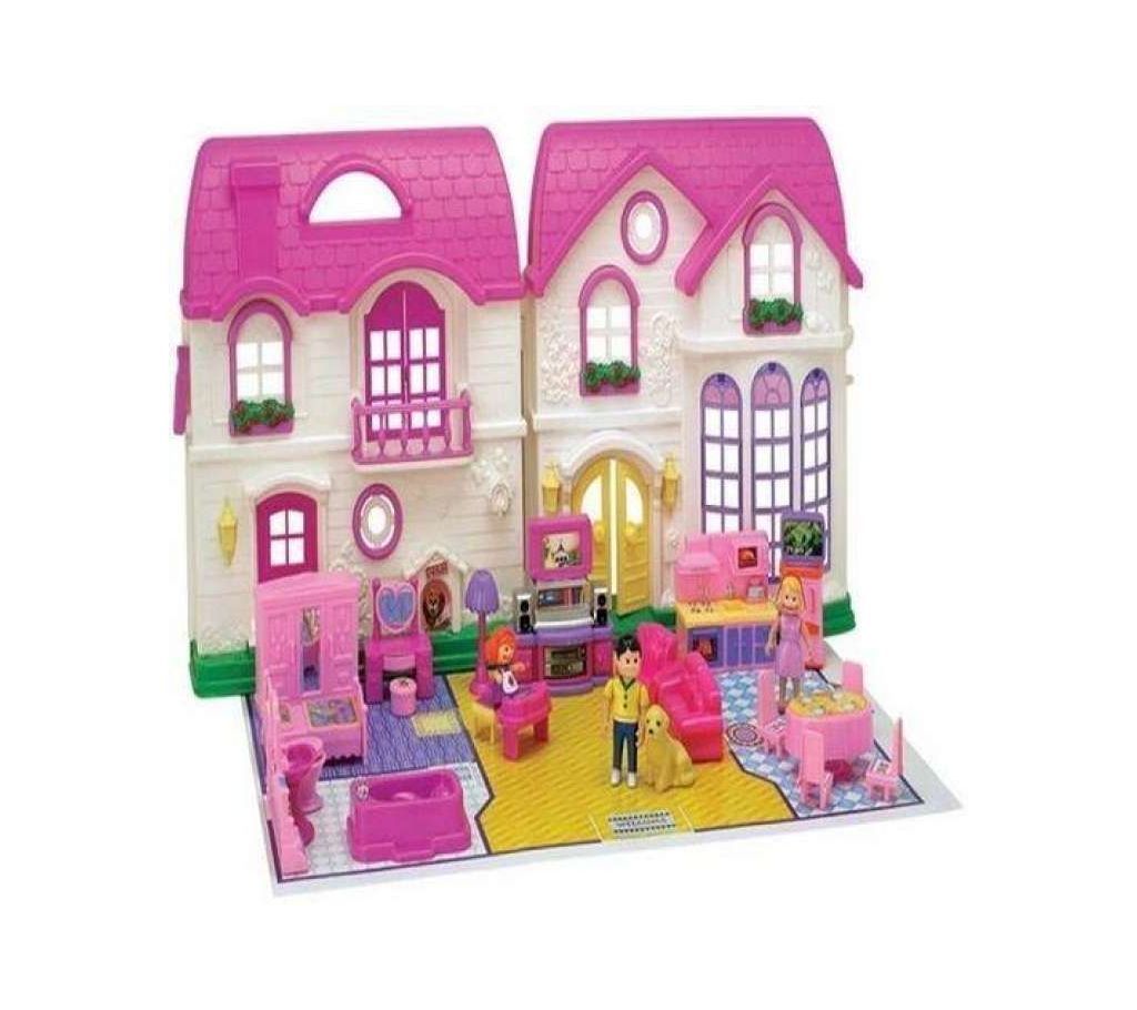 Frozen Dream House - Pink and White
