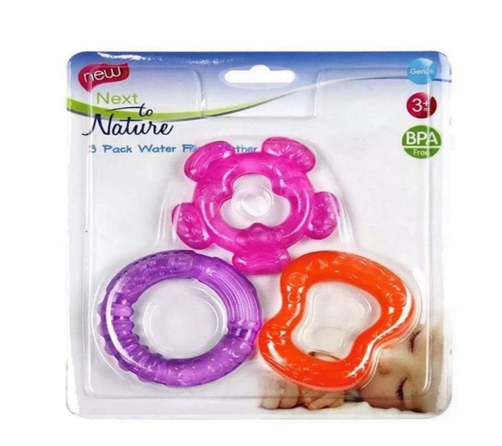 Nature Water Filled Teether - Multicolor