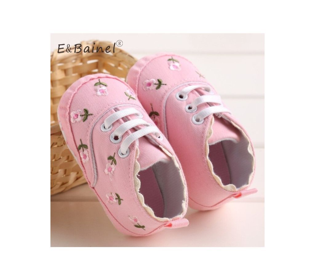 Floral Baby Girl Shoes