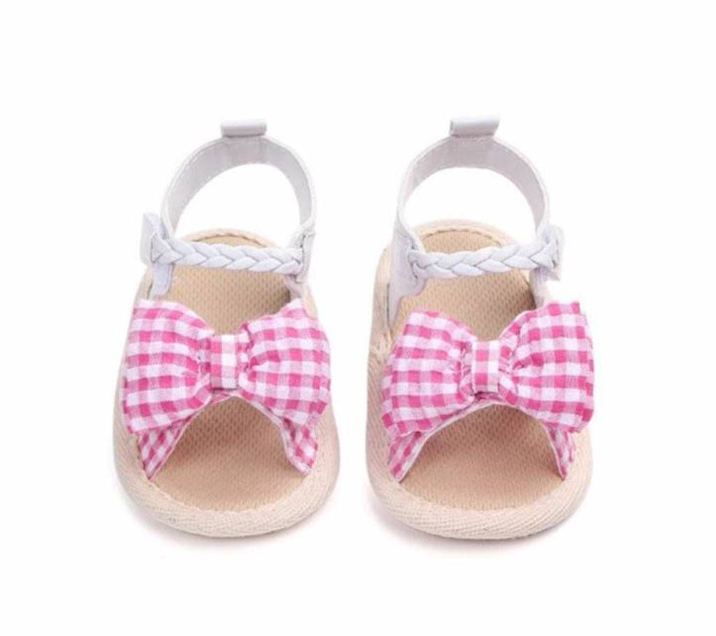 Baby Girls Cute Bow Tie Shoes