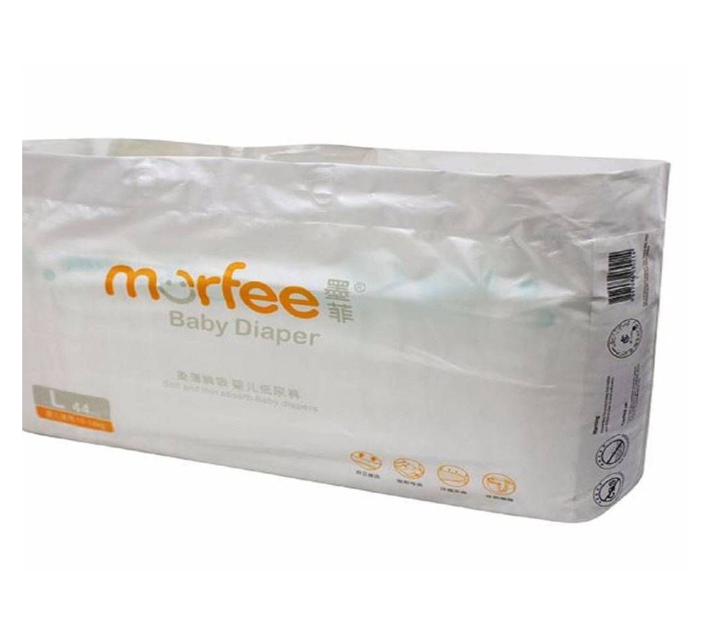Morfee Baby Diaper-L-44 pcs 