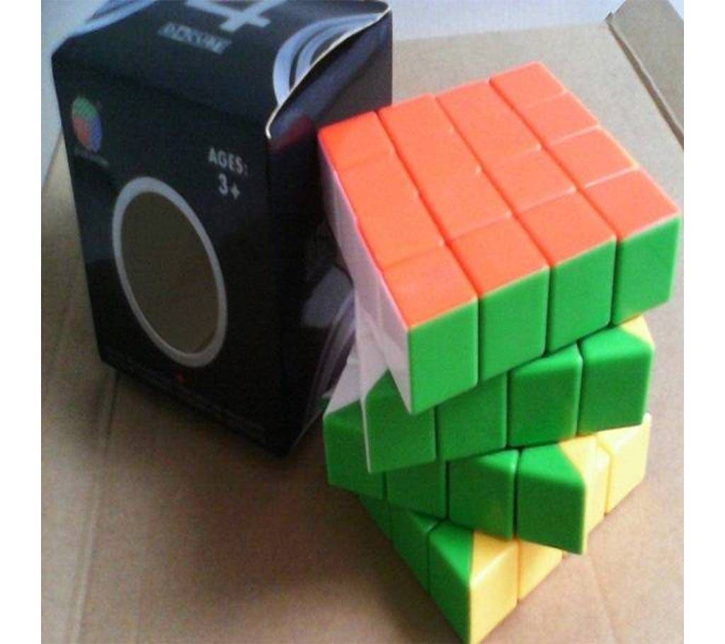 DS cube 4X4 STICKERLESS speed puzzle Hi-Quality