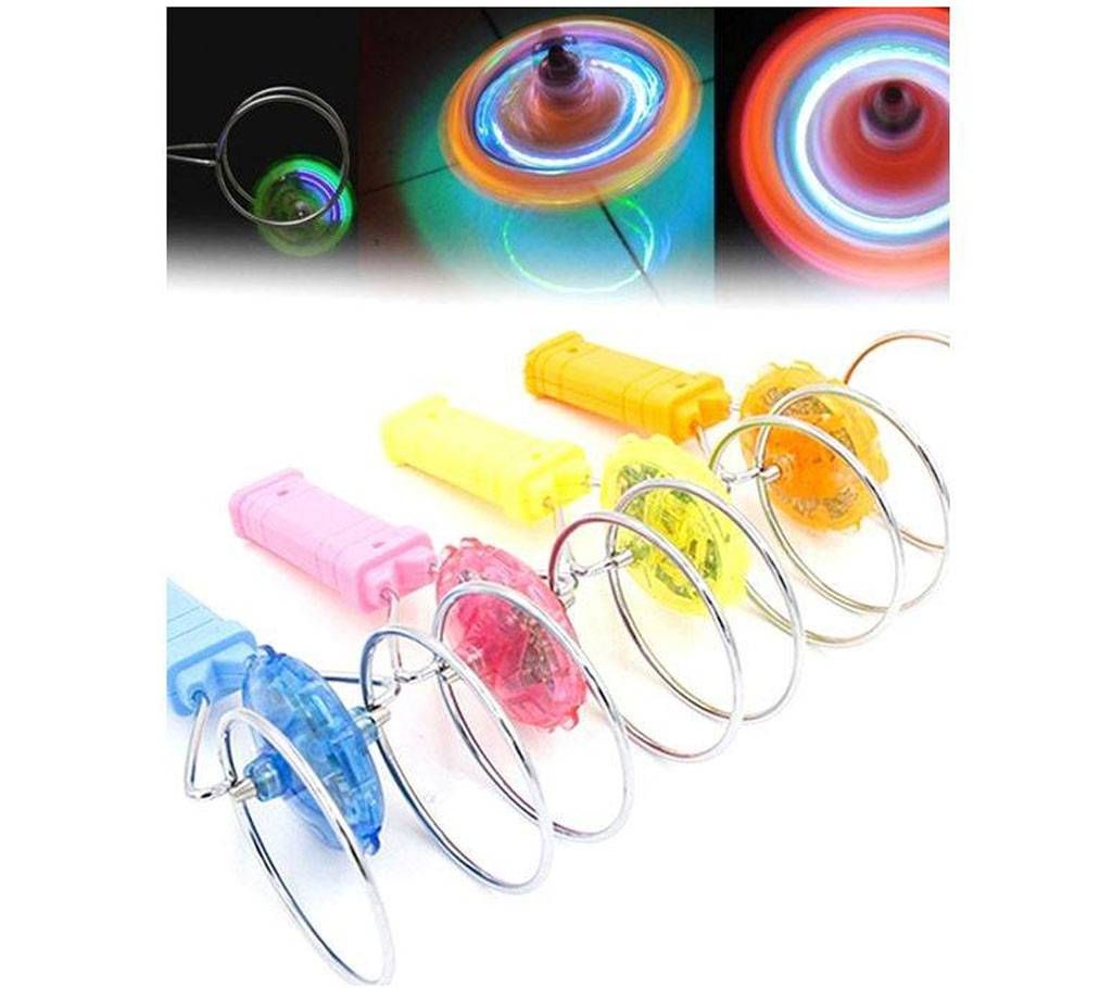 Magnetic Gyro Magic Spinning Rainbow Light
