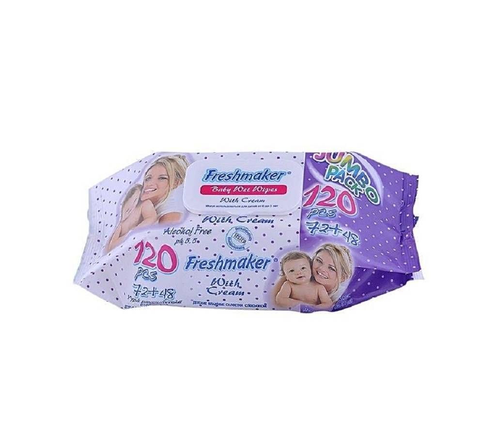Freshmaker baby wets wayps - 120pcs
