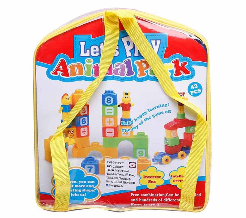 Animal Plays Toys
