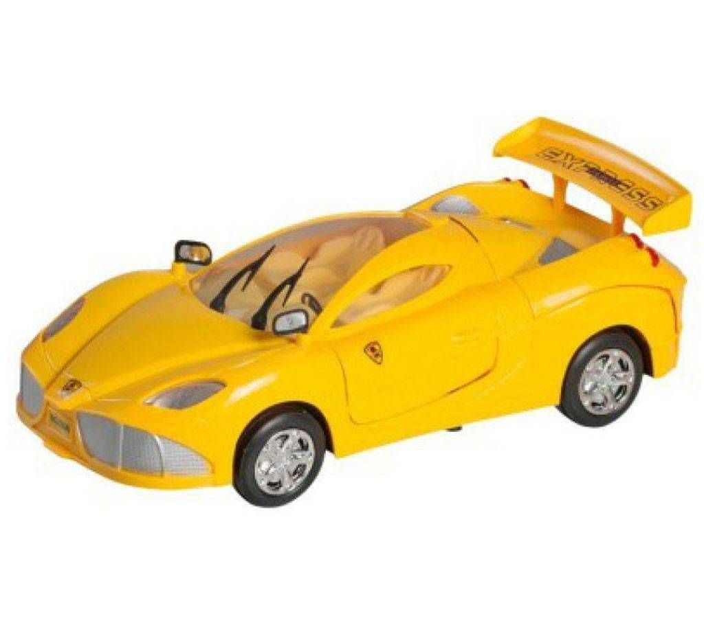 Yellow Car For Kids