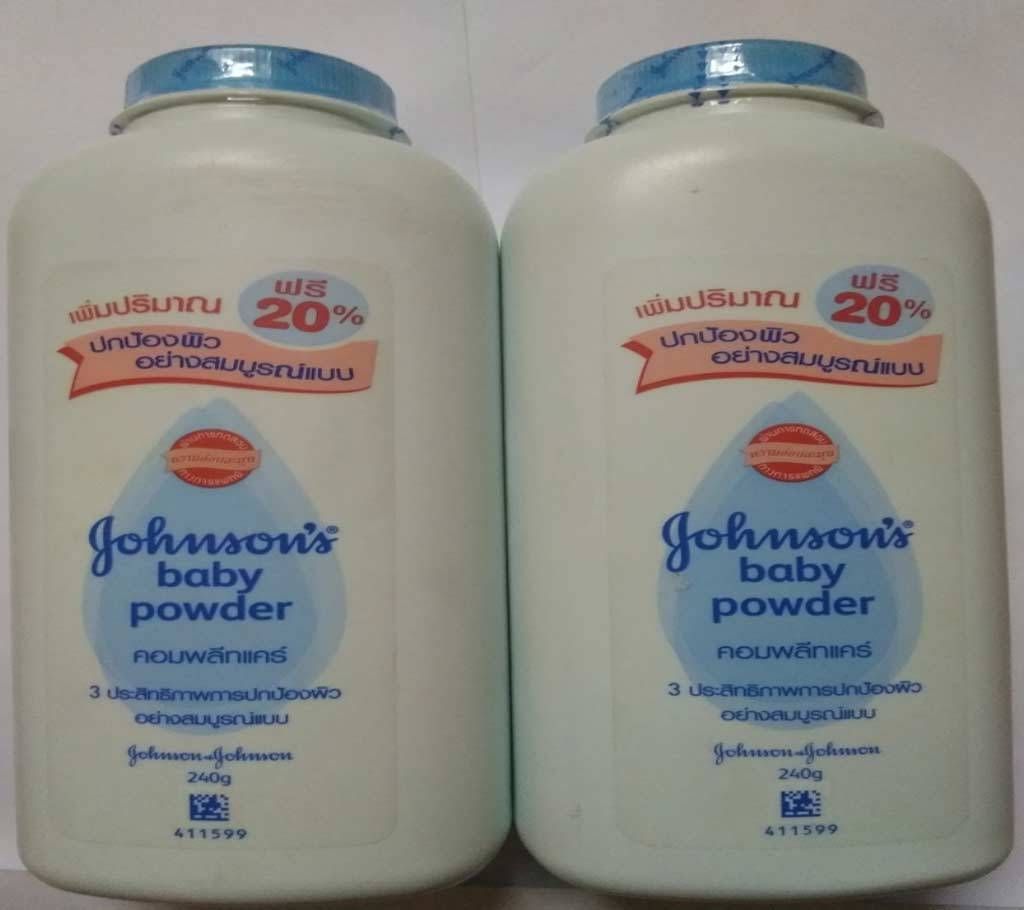 Jhonson Baby Powder 240gm 2Pcs Combo TH