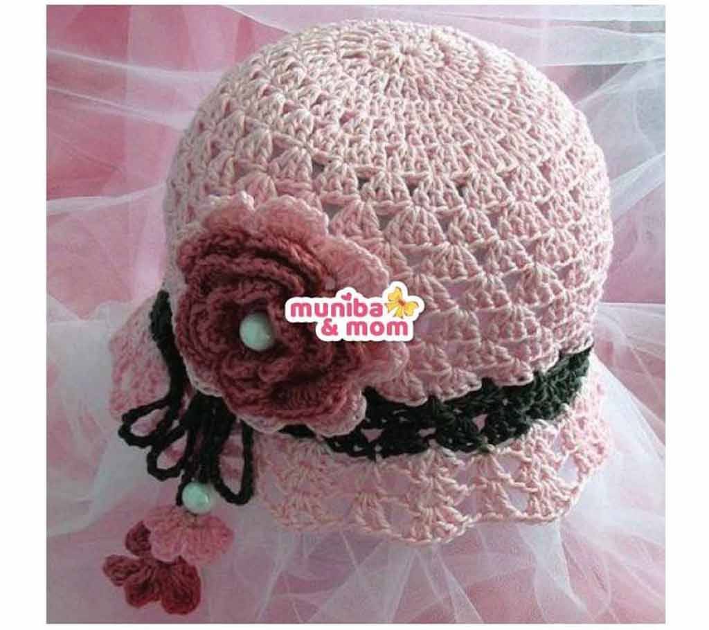 Baby Girl Crochet Summer Hat - Age 1-3 Years