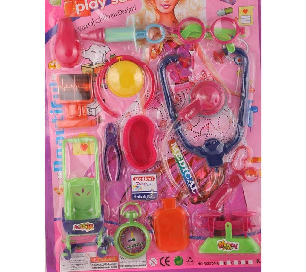 12 pc Doctor Toy Set For Kids