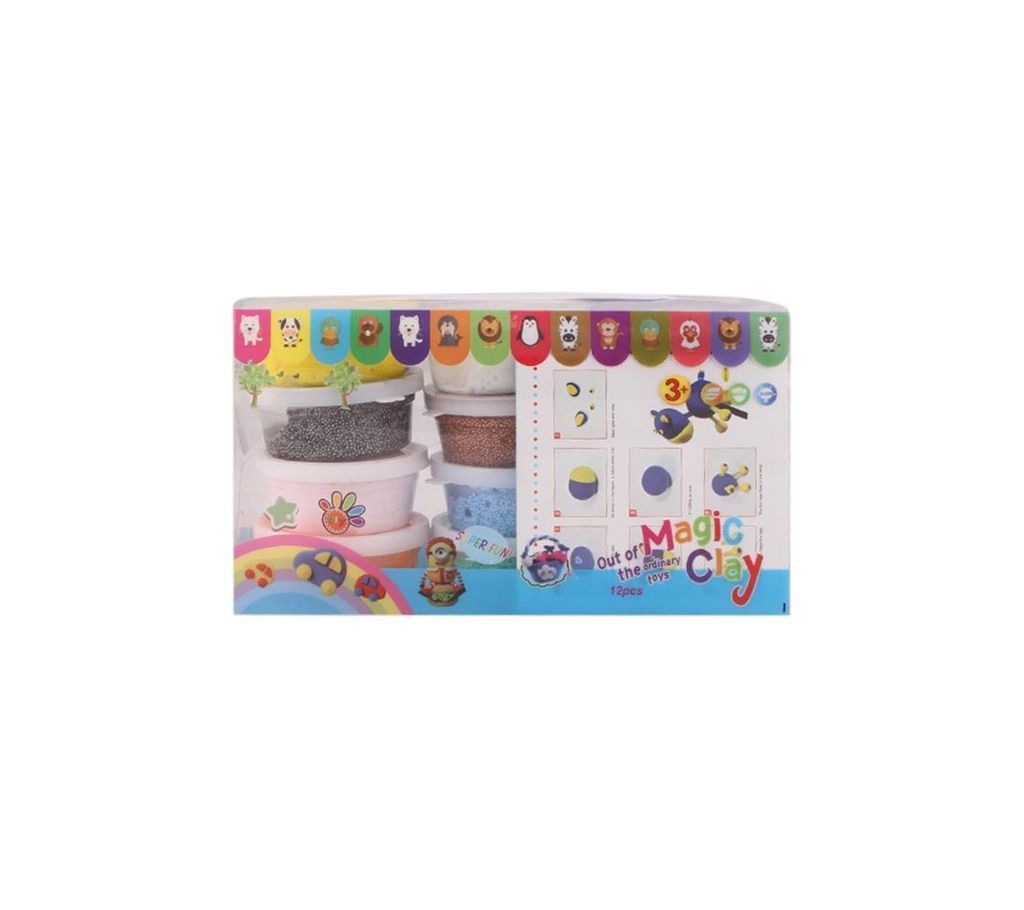 Magic Clay 12 Pcs