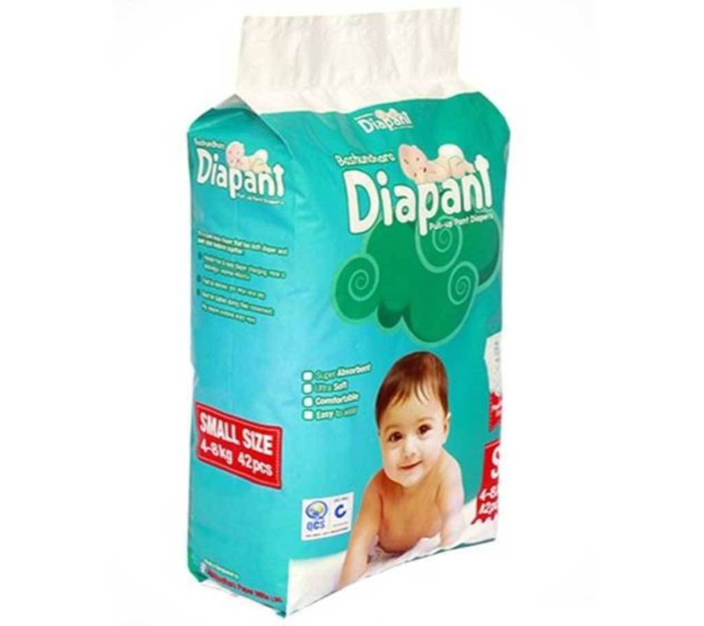 Bashundhara Diapant Baby Diaper-Small-42 pcs 