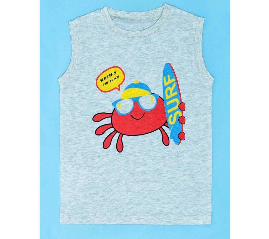 Surf Crab Tank Top For Kids 