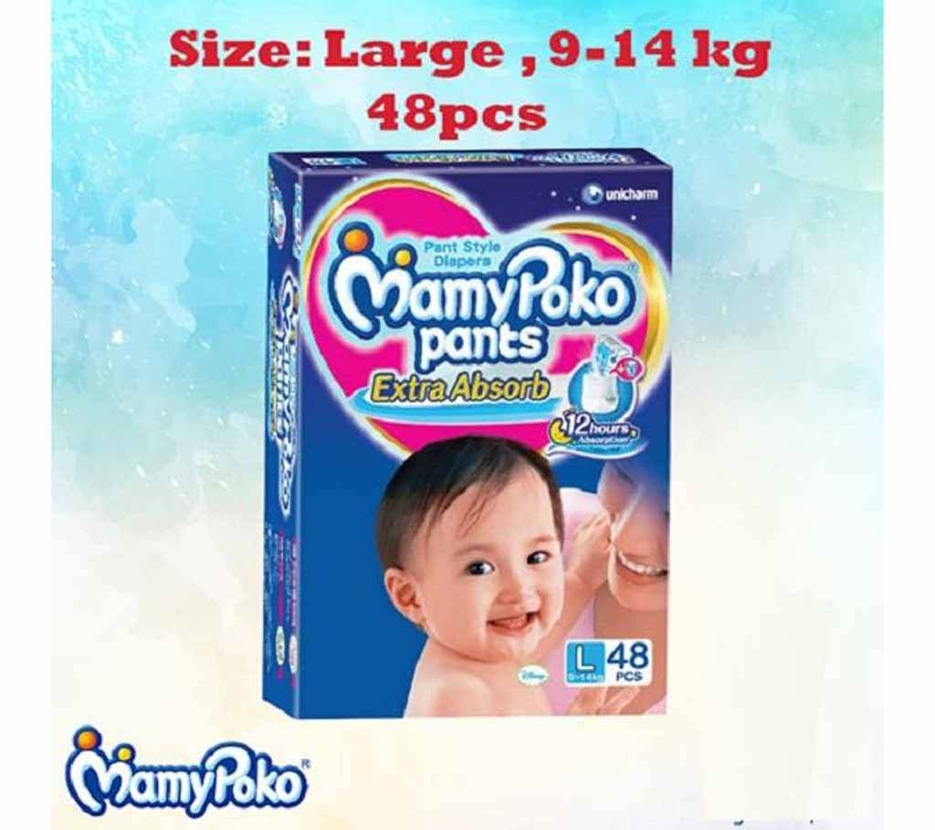 Mamypoko Pants Large 9-14 kg 48 Pcs