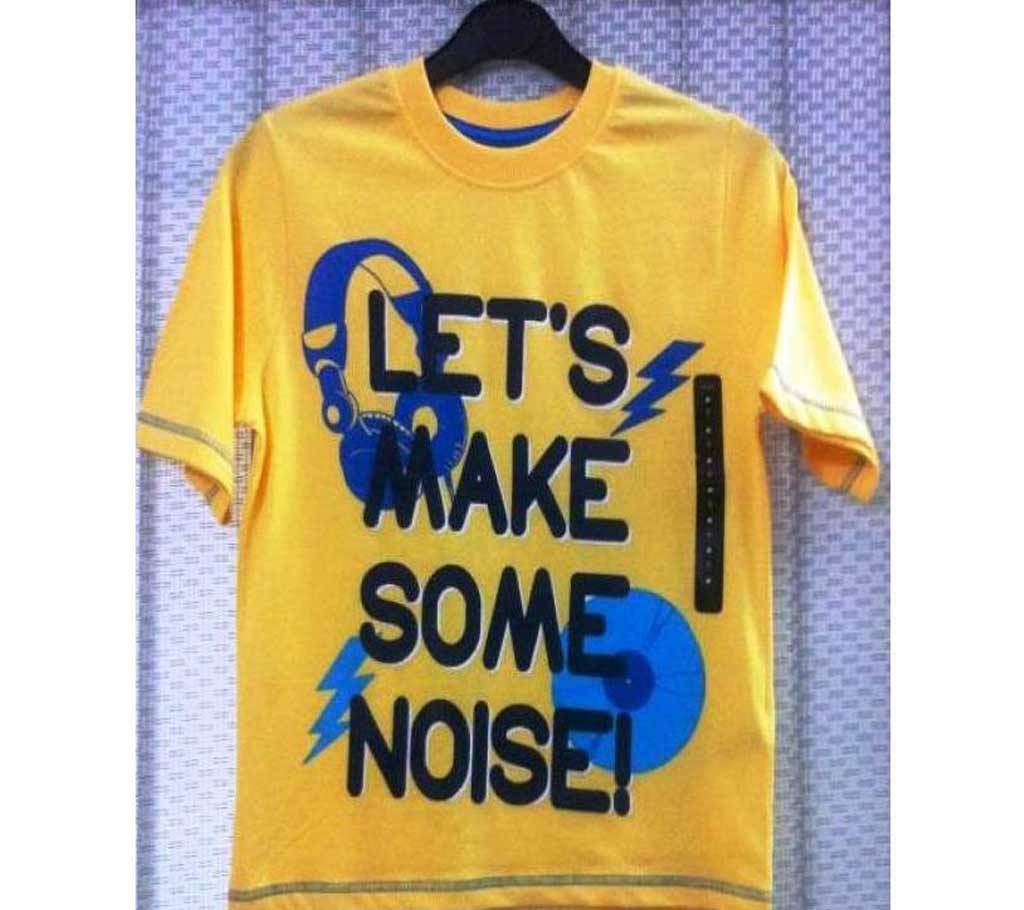 Lets Make Some Noise Kids Round Neck T-Shirt