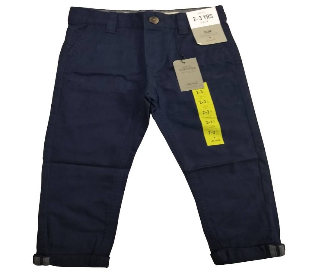 Kids Twill Gabardine Full Pant