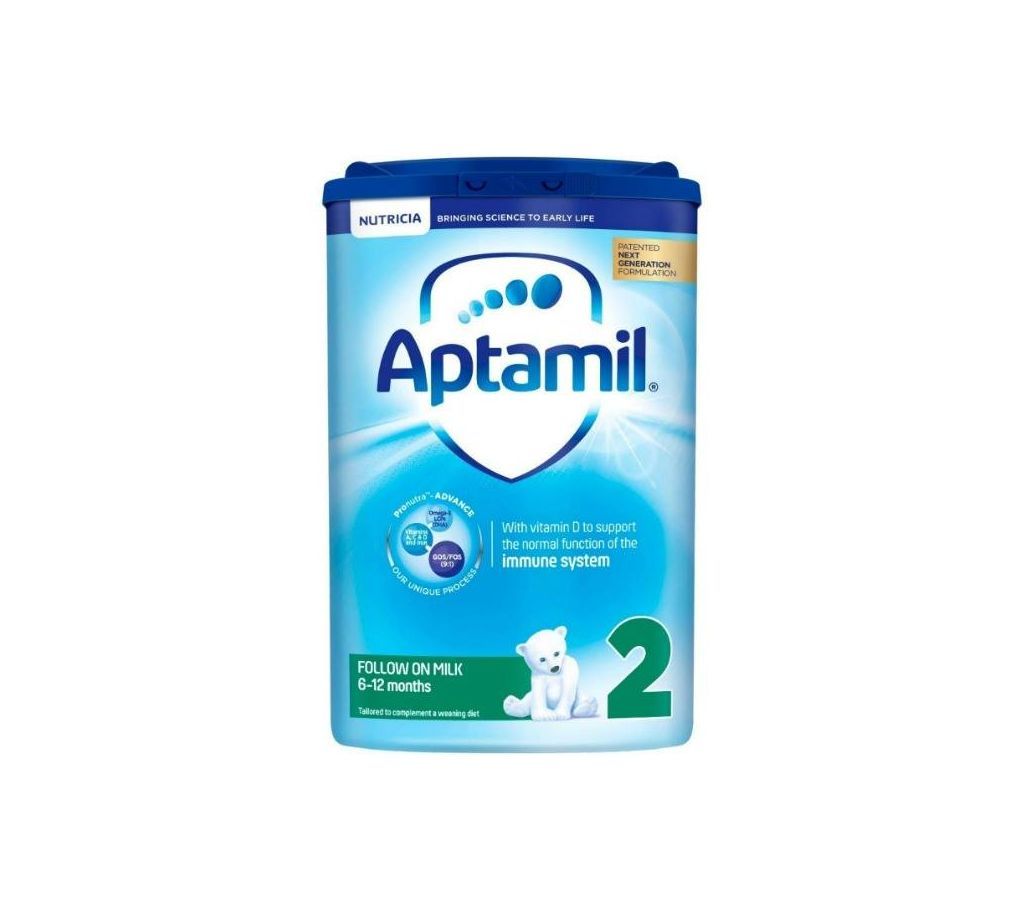 Aptamil 2 Follow on Milk from 6 to 12 months (900gm, UK)