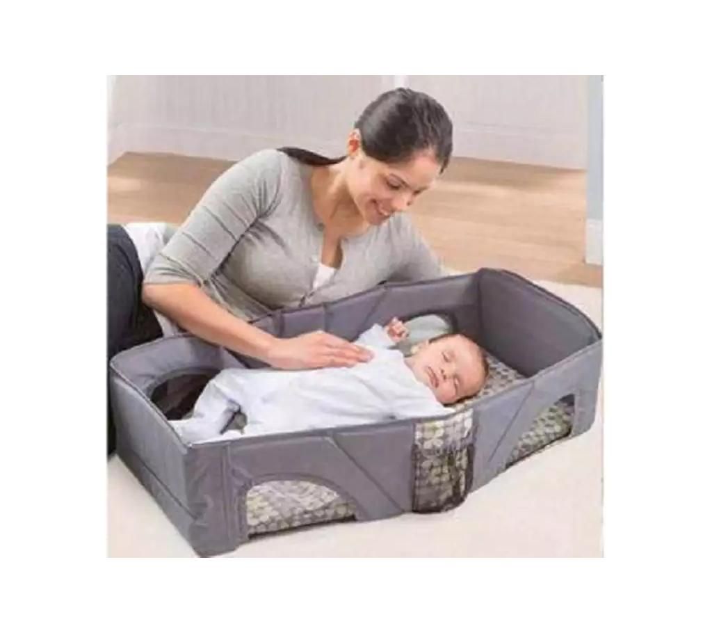 Infant Travel Bed (Grey)