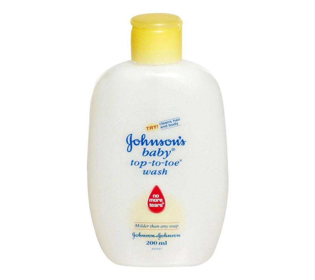 Johnsons top to toe baby wash (200)ml