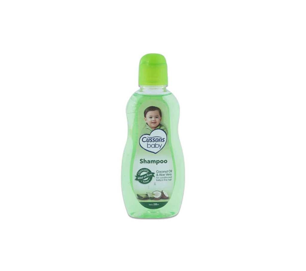 CUSSONS BABY Shampoo - Coconut Oil And Aloe Vera 200 ML (Indonesia)