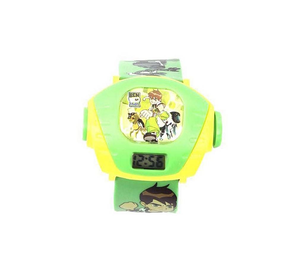 La Amore Ben 10 Projector Watch For Kids - Green