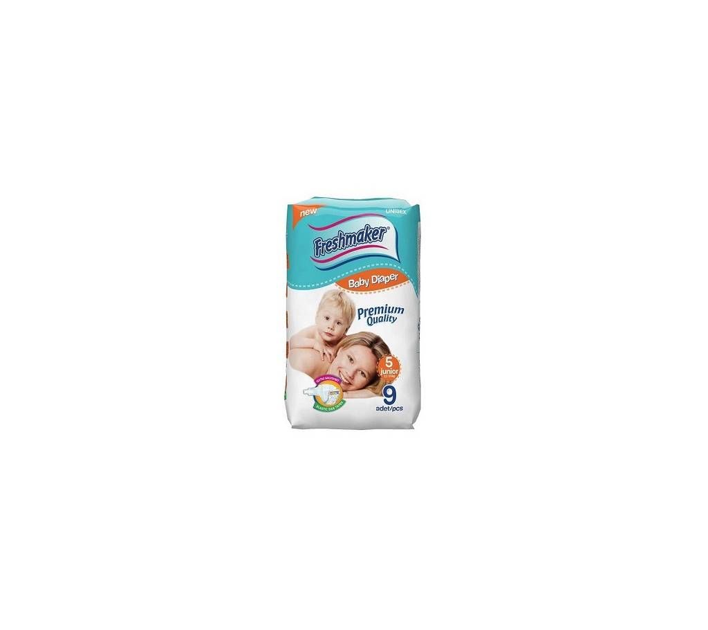 FreshMaker Diaper Junior (11-25kg) - 9 Pieces 