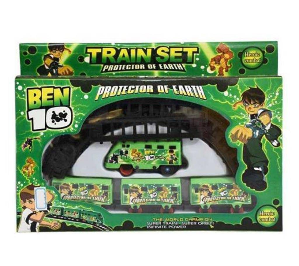 Battery Operated Train Toy - Green and Black