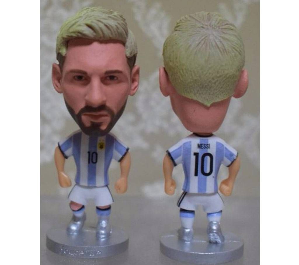 Soccerwe Football National Team  6.5 Cm Height Resin  Action Figure Toys