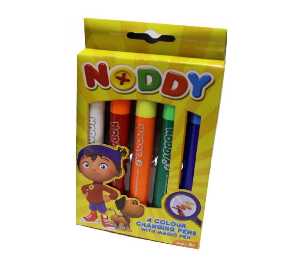 NODDY 4 COLOUR CHANGING PENS